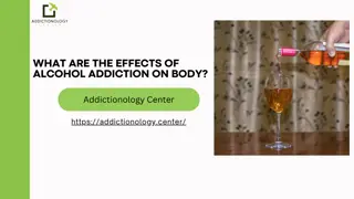 Alcohol Addiction Treatment - Addictionology Center