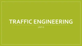 Traffic Engineering Analysis in Telecommunication Networks