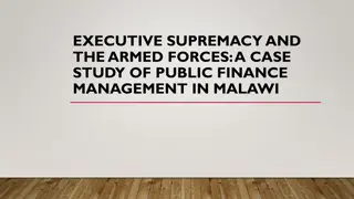 Public Finance Management and Governance Challenges in Malawi Armed Forces