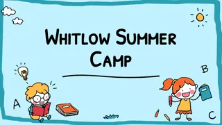 Whitlow Summer Camp - Fun-filled Activities for Kids!