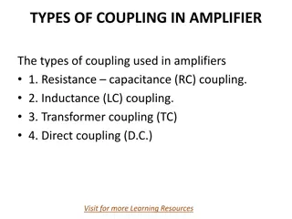 Amplifier Coupling Techniques and Applications