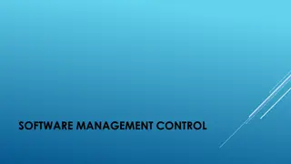 Aircraft Software Management and Control