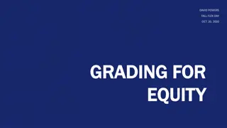 Equitable Grading Practices: Pillars, Zero Policies, and Minimum Grading