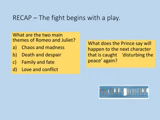 Romeo and Juliet: Themes, Characters, and Conflict
