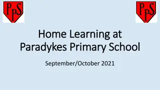 Challenges and Perspectives on Homework in Primary Schools