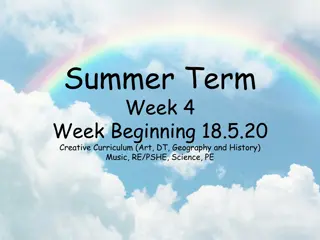 Exciting Summer Term Week 4 with Creative Curriculum and Physical Activities