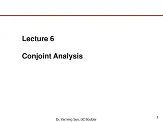Understanding Conjoint Analysis in Marketing Research