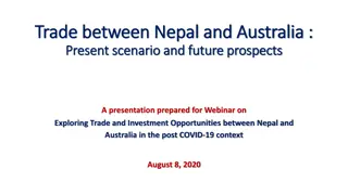 Nepal-Australia Trade Relations: Current Scenario and Future Outlook