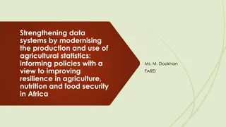 Strengthening Data Systems for Agricultural Resilience in Africa