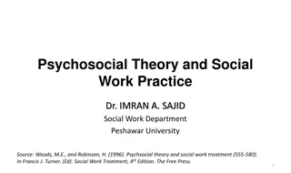 Psychosocial Theory in Social Work Practice