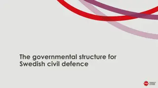 Swedish Civil Defence Structure and Preparedness Overview