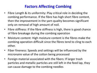 Factors Affecting Combing Fibre Length & Uniformity in Textile Industry