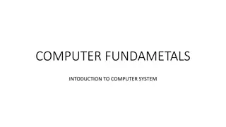 Introduction to Computer Systems and Fundamentals