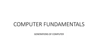 Evolution of Computers: Generations Overview