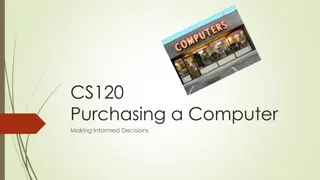 Essential Guide to Computer Purchasing Decisions