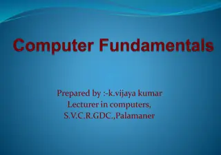 Introduction to Computer Fundamentals: Learn the Basics of Computers