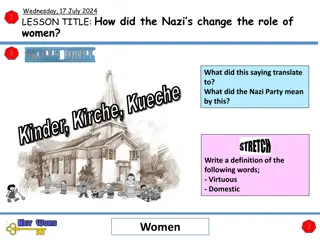 Women's Role in Nazi Germany: Impact and Ideology