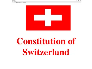 Evolution of the Constitution in Switzerland