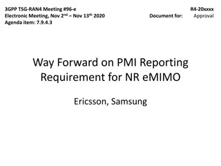 Enhanced Type II Testing Setup for NR eMIMO Performance Evaluation