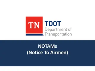 NOTAMs in Aviation: A Comprehensive Guide