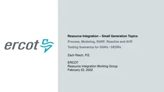 Resource Integration Small Generation Topics and Processes