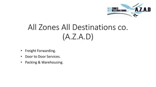 A.Z.A.D Freight Forwarding & Door-to-Door Services Overview