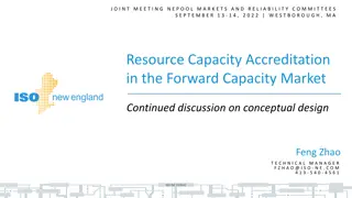 Resource Capacity Accreditation in Forward Capacity Market Discussions