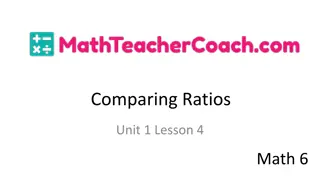 Comparing Ratios in Mathematics