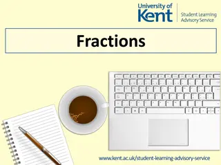 Fractions: Basic Concepts and Operations