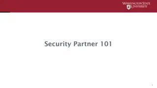 Understanding the Roles of a Security Partner