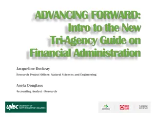 The New Tri-Agency Guide on Financial Administration