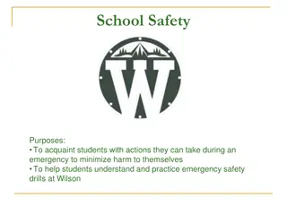 Emergency Preparedness and Safety Drills at Wilson School
