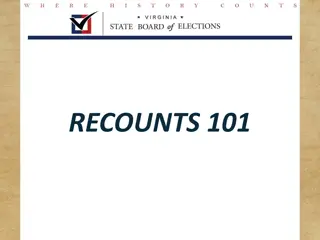 Understanding Recounts in Virginia Elections