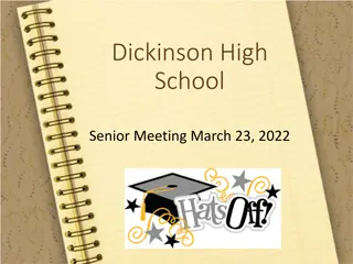 Dickinson High School - Senior Meeting