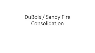 Proposed Consolidation and Restructuring Plan for Fire Services