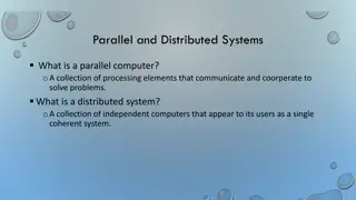 Understanding Parallel and Distributed Computing Systems