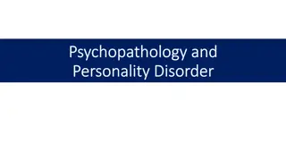 Understanding Psychopathology and Diagnostic Systems in Mental Health