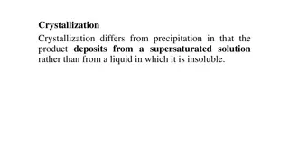 Crystallization Process: Key Steps and Factors