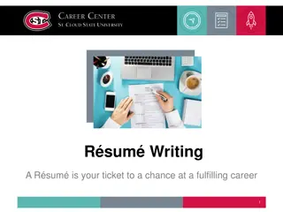 Mastering Resume Writing for Career Success