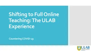 ULAB's Transition to Full Online Teaching Amidst COVID-19