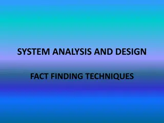 Understanding Fact Finding Techniques in System Analysis and Design