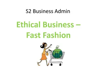 Understanding Fast Fashion and Ethical Business Practices