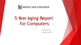 Comprehensive Report on Computer Aging and Replacement Plan