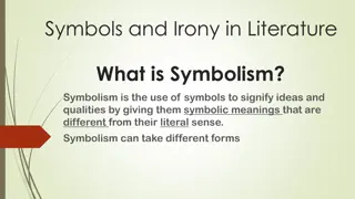 Symbolism and Irony in Literature