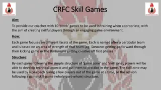 Rugby Skill Games for Player Development