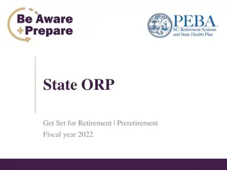 State ORP Retirement Planning Guide