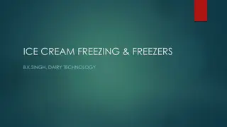 Understanding the Freezing Process in Ice Cream Production