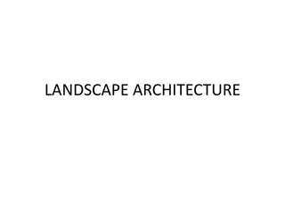 Landscape Architecture: Designing Outdoor Environments