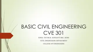 Civil Engineering Overview and Infrastructure Development