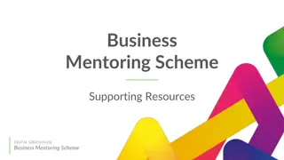 Digital Greenhouse Business Mentoring Scheme - Supporting Resources